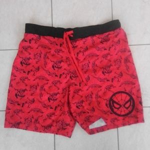 Spiderman Swimming trunks Size L/G Brand Marvel Color Red and Black